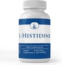 PURE ORIGINAL INGREDIENTES L-Histidine (100 cápsulas) Siempre puro, sin aditivos ni artillería, Lab Verified