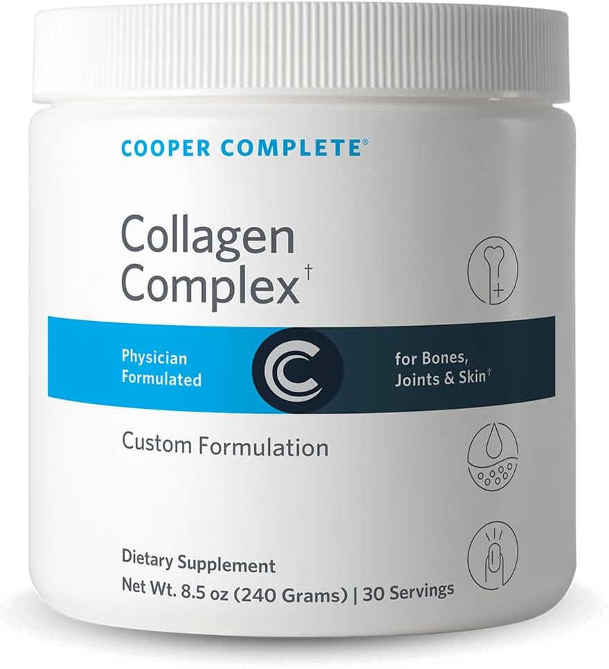 Cooper Full Collagen Konplexua C bitaminarekin, Magnesiumarekin eta akuido hialuronikoarekin. 30 zerbitzari