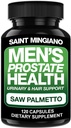 Men 's Prostate Health Supplement - 120 Kapsle pokročilé podpory prostaty pro muže s pilou palmetto, Podpora funkce močení a zdraví vlasů - 3 měsíce Dodávky doplňků