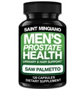 Men's Prostate Health Supplement - 120 Capsules of Advanced Prostate Support for Men with Saw Palmetto, Supporting Urinary Function and Hair Health – 3 Months Supply of Supplements