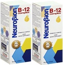 Neurobion Vitamin B12 Komplex 16 Oz Liquid Citrus Flavor 2 Pack