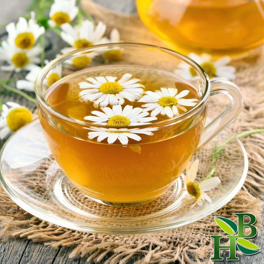 Herb To Body Dried Chamomile Flowers Powder - 4oz, Wildcrafted Matricaria Camomilla Powder Chamomile Tea, Herbal Tea, Ingredient for Baking, Infusions eta DIY Creations