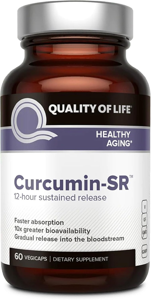 生活质量Curcumin-SR -- -- 健康老龄化、炎症支助 -- -- 60名蔬菜