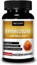 Epimedium può migliorare la funzione sessuale maschile - Super Epimedium, contenente 500 milligrammi per porzione, combinato con estratti da Dongge Ali, Saw Palm, Ginseng e Black maca Root,...