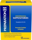 Preparation H Heembehoid Supportation For Itching And Discomfort Relief - 12 Count (Pack of 1)