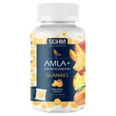 SOHM Amla and Ashwagandha Gummies, Individually Wrapped, Supports Healthy Immune Health, Reduce Infections -Ashwagandha Gummies for Women and Men Vegetarian(Pineapple,Mango)
