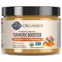Garden of Life Organics Turmeric Booster Inflammatory Response Powder - 30 Servings, 50mg Curcumin (95% Curcuminoids) & Probiotics, Organic Non-GMO Vegan & Gluten Free Herbal Supplements