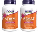 Now Foods: Adam Superior Men's Multiple Vitamin, 90 vcaps pack of 2