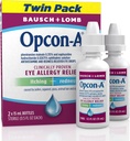 Ocon-A Allergy Eye Drops, Antihistamine và Redness cứu trợ cho Itchy, Red Eyes, Soothes Imation from Pollen, Ragweed, cỏ, động vật, tóc và Dander Clinic procition, 0.5 Fl Oz (Pack of 2)