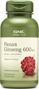 GNC Herbal Plus Panax Ginseng 600mg, Understøtter Vitality, 100 kapsler