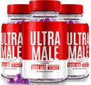 (3 Paket) Ultra Pria Gummies, Ultra Pria 1000 MG Gummy, Ultra Male Vitamin Gummies, All Natural Suplemen untuk Boost Daily Performance and Overall Health, Review Ultraman Resmi (180 Gummies)