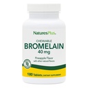 NaturesPlus Chewable Bromelain - 180 Tablets - Natural Proteolytic Enzyme Supplement - Supports Digestion, Joint & Muscle Health - Vegan, Gluten Free - 180 Servings