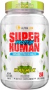 ALFA LION Sobre-humano Whey Protein Powder, Grande degustação Puro Whey Protein Isolate, Baixo carboidrato, Baixo açúcar, Sem Bloat pós treino, Recuperação muscular e crescimento (28 Servões, Hulk Leite)