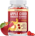Organic Apple Cider Equipment Gummies for Digestion, Detox & Healthy Immunity Function Support Aviation 124; 1000MG ACV Per Serving Aviing 124; with The Mother, Vitamin B6, B12 & Folate Aviation 124; Vegan, Gluten- Free Aviation 124; 60 Gummies
