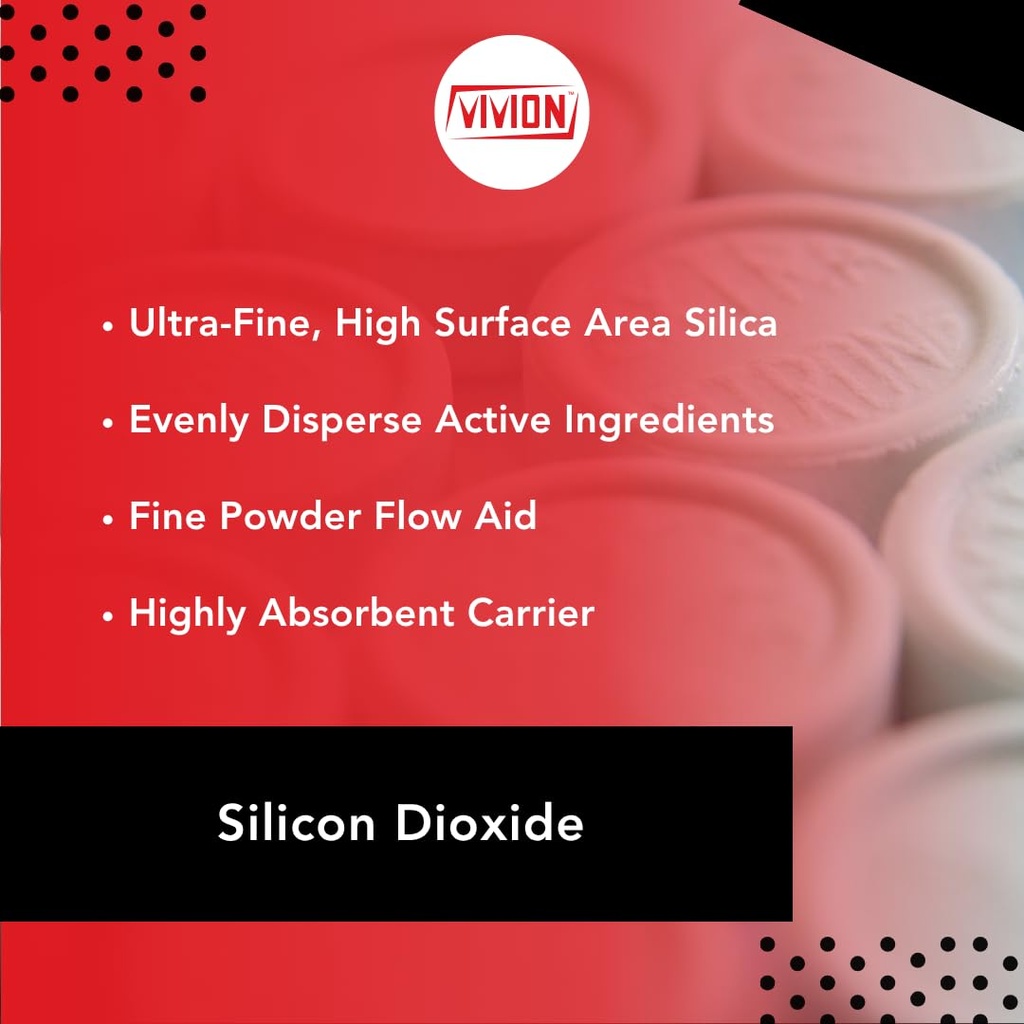 Siliciumdioxidepoeder - Bulk 25 lb - Sipernat 50S Farmaceutische Graad Fijn Neergeslagen Silicium - High-Absorptie Antiklonter Flow Agent - Tablet & Capsule Mix Hulpstof