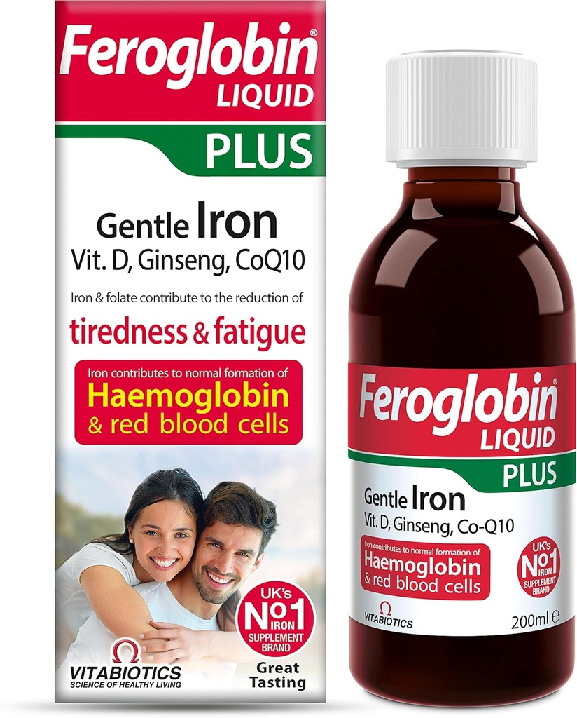 Vitabotik Feroglobin 200ml Plus Liquid