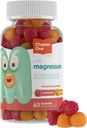 Capitolul 1 Gume de magneziu, Magneziu de mare Tasting pentru copii, Copii Calm Magneziu, Gume de magneziu pentru femei și bărbați, Raspberry și Mango aromate, Kosher certificate, (60 Gume aromate)