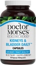 Tờ Kidney & Bladder Daily Cleanse - Hỗ trợ sức khỏe Urinary Tract Dislition of Lymph - Naturopaath Codyceps Mushroom, Juniper Brry, Horsetail Hersules - 90 Capsules