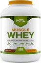 MFL Muscle Whey Protein l 28g Protein l 8g BCAAs l Keto Friendly l Low Carbs l 5 lbs.