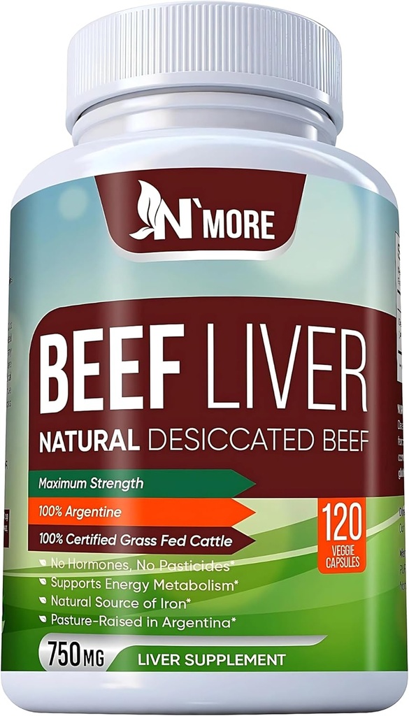 N'More Beef Liver Capsules 