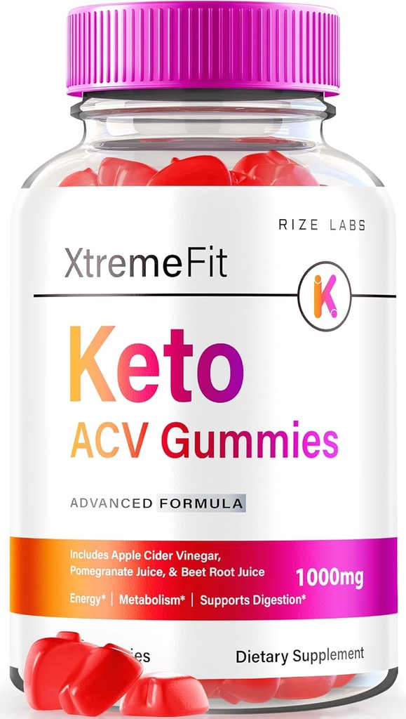 ritza els laboratoris - Xtremefit Keto ACV Gigabytes per a les pèrdues avançades de pes, Fórmula avançada, Apple Cider Vininegar suplementari (60 Gabytes)
