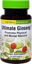 Herbs Etc. Ultimate Ginseng Softgels - Support Continuous Physical Activity - Aids Brain Health - Unterstützt Daily Stamina für körperliche und geistige Aktivität - Glutenfrei - 30 Softgels (30 Portionen)