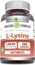 Hämmästyttävä Formula L-Lysine 1000 Mg 360 tablettia