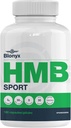 HMB Sport kapsulak - 3g Daily High Purity HMB, errendimendua eta berreskuratzea hobetzen ditu, Muscle Soreness murrizten du, 30 eguneko hornidura