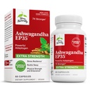 Terry Naturally Ashwagandha EP35 Extra Strength - 60 Capsules - Powerful Adaptogen - Non-GMO, Vegan - 60 Servings