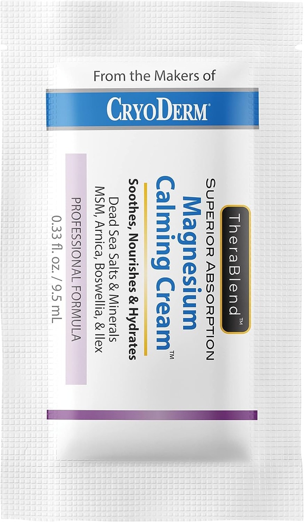 Magnesium Calming Cream Travel Paket 0.33oz (6)