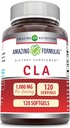 פורמולות מדהימות CLA Amino Acid תוסף | 1000 Mg לכל משרת | Softgels | Non-GMO | Gluten-Free | Made in USA (1 Pack, 240 Count)