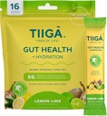 Tiga Gut Salut + Hydration Bejo rwilla 7g Baobab, 5g Prebiotics Fiber, Electrolytes, No Diry, Vegan, No Added Sugar, Digestion, Regularitat, & Constipation 16 Servings