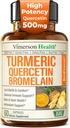 Quercetin cu Bromelain Curcumin Suplimentul Curcumin Turmeric 