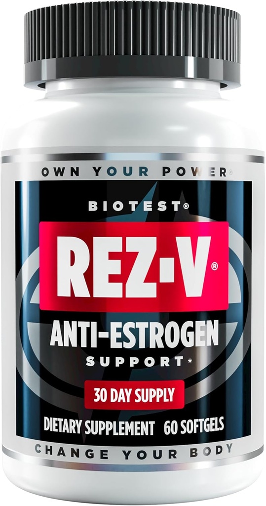 Biotest Rez-V - Anti-Estrogen Support + Cellular Health üçün yüksək-Absorlaşdırma