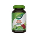Nature's Way Zinc Gummies, Immune Support Gummy with 100% Daily Value of Zinc per 1-Gummy Serving*, Adults & Kids 9+, Gluten Free, Plant-Based Pectin, Mixed Berry Flavored, 120 Gummies