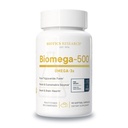 Biotics Research Biomega 500 Omega 3 Fish Oil Supplement, Highly Concentrated Fish Oil with EPA/DHA, Omega 3 Fatty acids, Supports Immune and Cardiovascular 90 Softgel Capsules