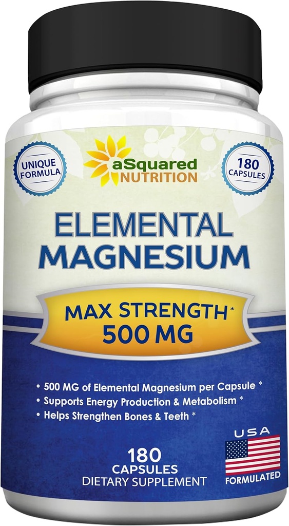 aSquarted Nutrition Omistusaine Magnesium 500 mg ...