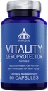 Thrivous Vitality Geroprotector – Berberine, Nicotinamide Riboside, Mirtoselect Blueberry, Resveratrol & CoQ10 – 60 Vegan 캡슐과 대사 및 세포 지원 보충교재