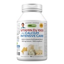 ANDREW LESSMAN Vitamin D3 1000 Plus Calcium Intensive Care 60 Capsules - Essential for Calcium Absorption, Supports Bone Health, Healthy Muscle Function. Gentle, Easy-to-Absorb. No Additives