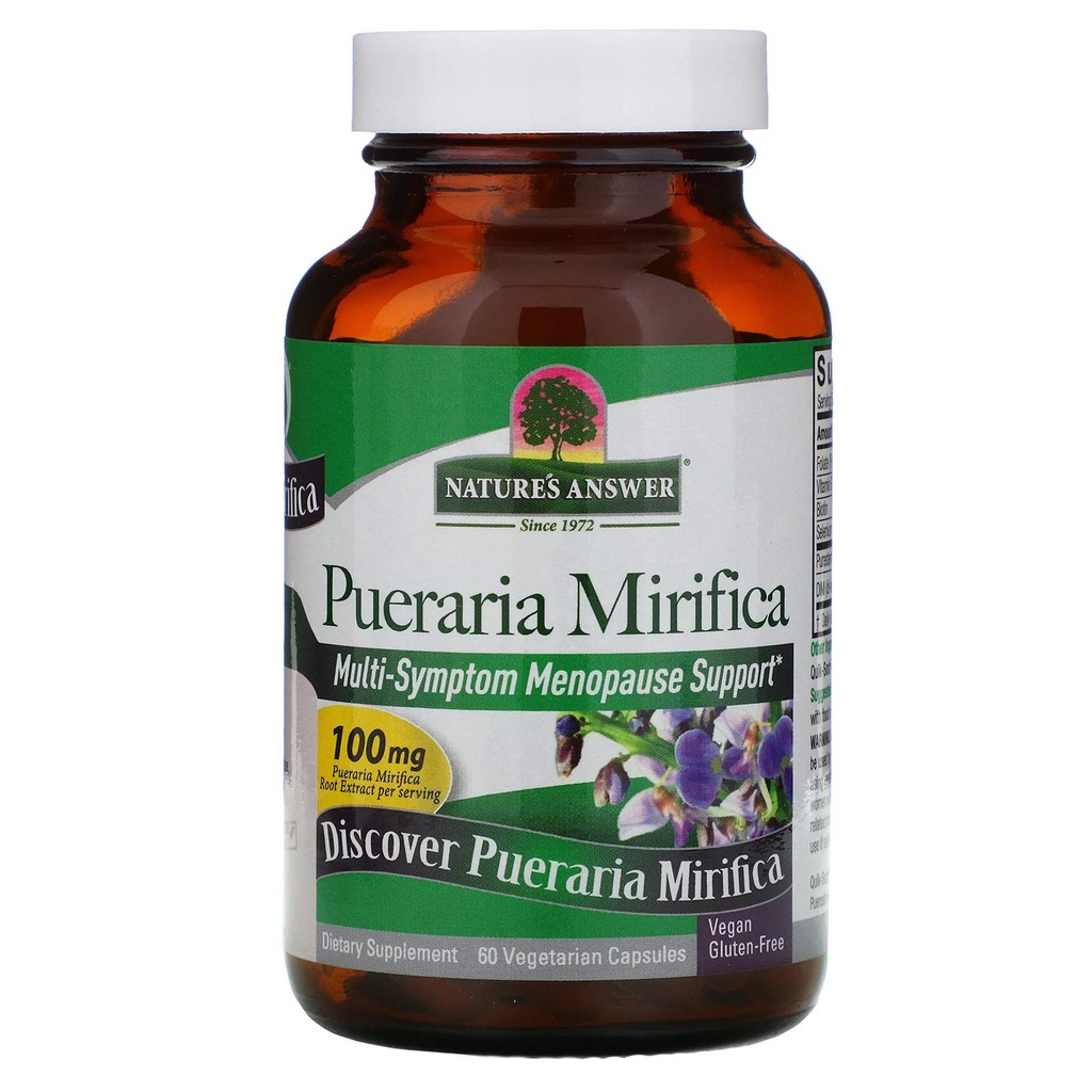 Nature'S Answer Pueraria Mirifica Estro Balance - 60 Vegetarian Capsules