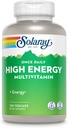 SOLARAY Augstas enerģijas Multivitamīni     ) Vienu reizi dienā, Timed-Atlaides formula   ) Visa pārtika un Herb bāze   ) Ne-ĢMO