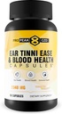 Natural Tinnitus Relief Ear Tinnie Ease Immune Boost - Our Best Tinnitus Relief for Ringing Ears Immune Support Supplement - Blood Booster - Ear Health - Immune Boost Blood Builder Blood Health Pills
