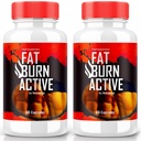 (2 Pack) Fat Burn Active Pills, Fat Burner Active Advance Keto Formula - Advanced Weight Loss Support, All Natural Keto Supplement, Fat Burn Keto Vitamins, FatBurn Keto Active Reviews (120 Capsules)