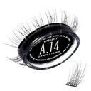 Lashify Ampl 14mm Gossamer Eyelashs Refill, שחור, קל כוזב טיפות עבור מראה טבעי