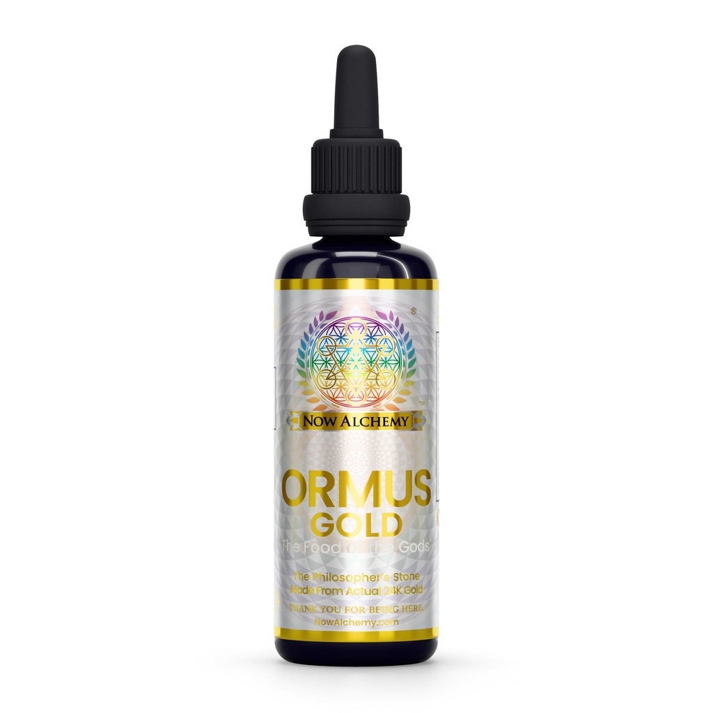 24K ORMUS Gold - from the Pioneers of ORMUS. Ocean Plasma Minerals with Actual 24K Monoatomic Gold. Sacredly Crafted with Reverence.