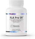 Tesseract RLA Pro SR, Liposyretilskud, 60 kapsler, Sustained- R- Lipoic Acid, Øger Mitokondriel & cellulær energi, Aminosyremetabolisme Support, Hypoallergen