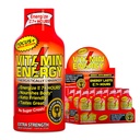 Vitamina Energia Focus+ Energia de força extra Tiro Tropical Infusion 12 Pack, 260mg Cafeína Natural, B-Vitaminas, CoQ10, Aminoácidos, Foco, Produtividade e clareza, Açúcar Zero, Sem Glúten, 1,93 fl oz