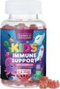 Lapsed Immune Support Supplement Gummies - igapäevased lapsed Vitamiinid C, Tsink ja Echinacea - Kummi lastele Immunity Support, vanuses 4 ja üles, Natural Berry Maitse, Non-GMO, Gluteenivaba & Vegan - 120 Gummies