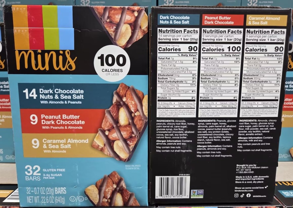 32 bar 22.4oz 640g Box