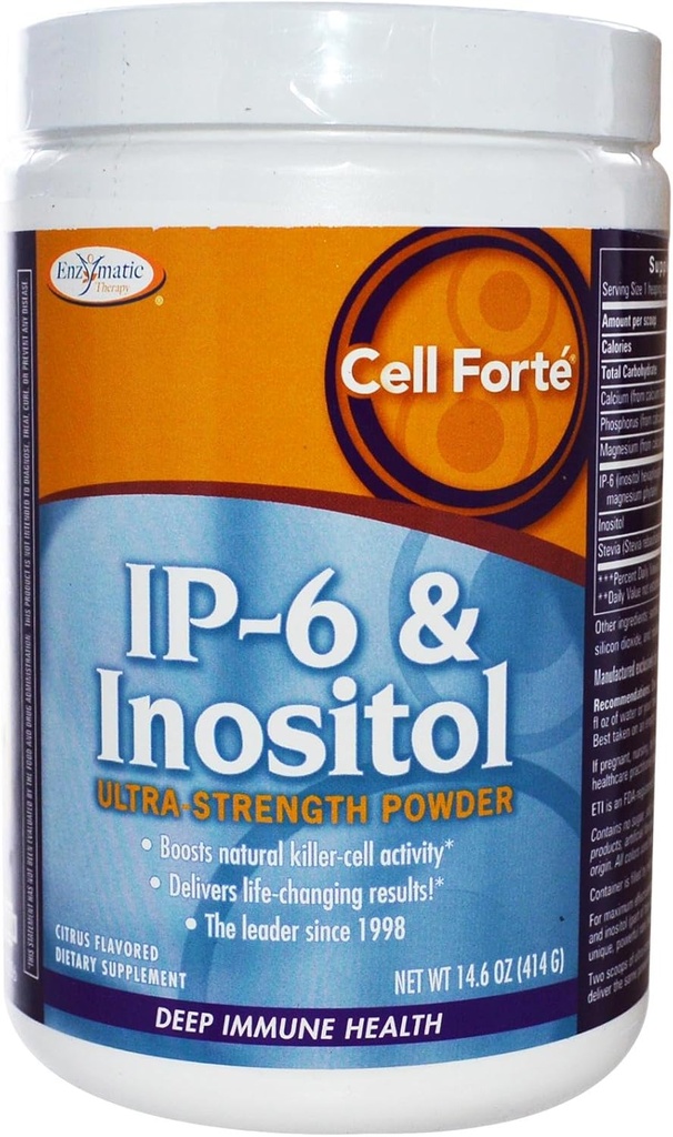 Enzymatic Therapy - Cell Fort w/IP-6 & Inositol tozu - 14.6 oz